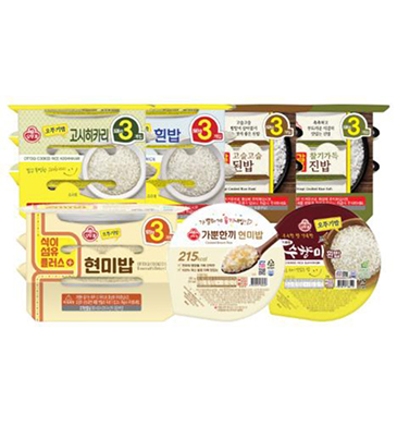 맛있는 오뚜기밥 3입